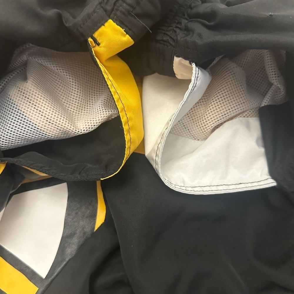 NHL Boston Bruins Black and Yellow Men's Board Shorts Trunks Small - TWO PACK - Picture 5 of 13